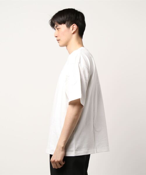 JOURNAL STANDARD relume（ジャーナルスタンダード　レリューム）の「CALIFORNIA UPCYCLE 2パック Tシャツ / 無地T（Tシャツ/カットソー・メンズ・ホワイト/ブラック/グレー・SMALL/MEDIUM/LARGE/XXX-LARGE）」の12枚目の写真