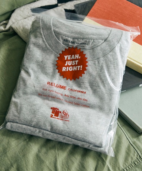 JOURNAL STANDARD relume（ジャーナルスタンダード　レリューム）の「CALIFORNIA UPCYCLE 2パック Tシャツ / 無地T（Tシャツ/カットソー・メンズ・ホワイト/ブラック/グレー・SMALL/MEDIUM/LARGE/XXX-LARGE）」の3枚目の写真