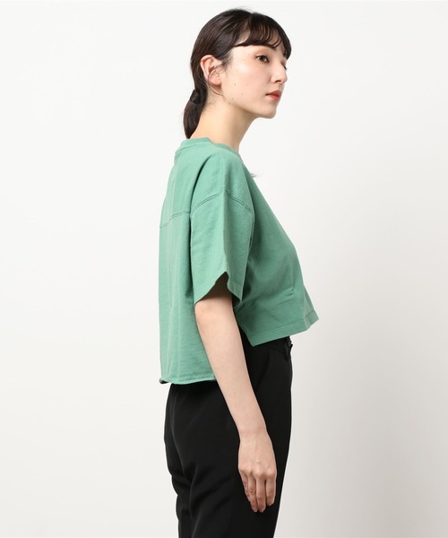 nitca（ニトカ）の「._●スーパーアメリカンドライ天竺 チビT（Tシャツ/カットソー・レディース・グリーン/ボルドー/ホワイト・FREE）」の19枚目の写真