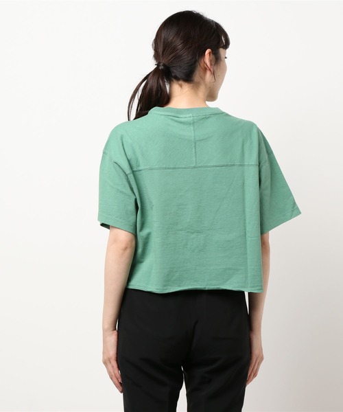 nitca（ニトカ）の「._●スーパーアメリカンドライ天竺 チビT（Tシャツ/カットソー・レディース・グリーン/ボルドー/ホワイト・FREE）」の18枚目の写真