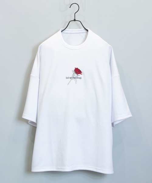 JACKROSE(ジャックローズ)の「JE-アートローズ・SSTEE(Tシャツ/カットソー・メンズ・ホワイト/ホワイト系その他2/ブラック/ブラック系その他2/ベージュ/ピンク・M/L)」の15枚目の写真