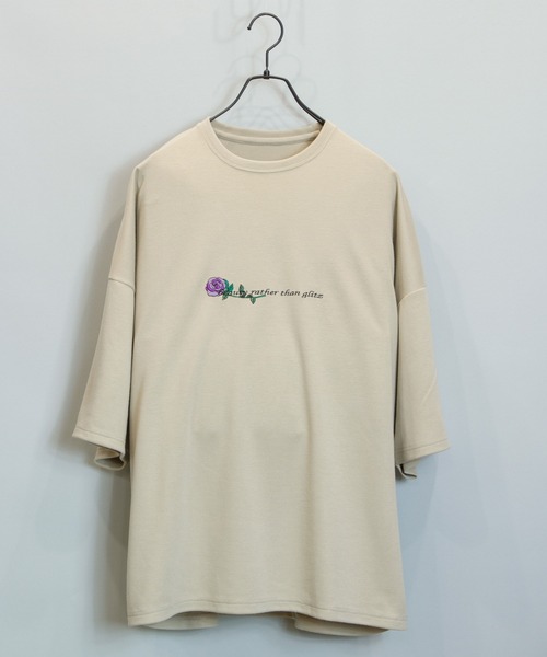 JACKROSE(ジャックローズ)の「JE-アートローズ・SSTEE(Tシャツ/カットソー・メンズ・ホワイト/ホワイト系その他2/ブラック/ブラック系その他2/ベージュ/ピンク・M/L)」の7枚目の写真