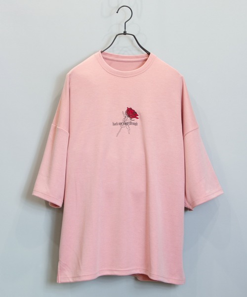 JACKROSE(ジャックローズ)の「JE-アートローズ・SSTEE(Tシャツ/カットソー・メンズ・ホワイト/ホワイト系その他2/ブラック/ブラック系その他2/ベージュ/ピンク・M/L)」の9枚目の写真