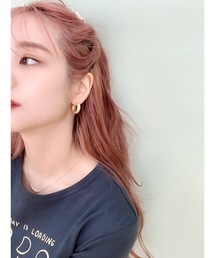 JUMELLE | curl pierce(ピアス（両耳用）)