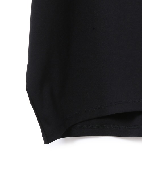 ADAM ET ROPE'(アダムエロペ)の「【アウトレット店舗・WEB限定】TCポンチフレンチスリーブTEE(Tシャツ/カットソー・レディース・ブラック/ホワイト/クリーム/ブラウン/グリーン・FREE)」の12枚目の写真