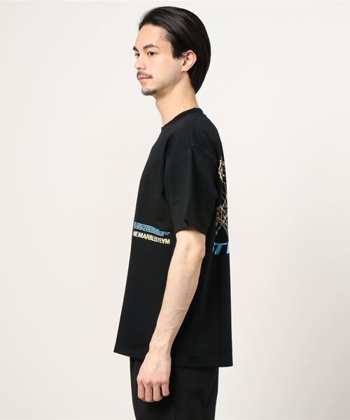 MARBLES（マーブルズ）の「MARBLES (マーブルズ)SPACE TEE（Tシャツ/カットソー・メンズ・ホワイト/ブラック・SMALL/LARGE/MEDIUM）」の3枚目の写真
