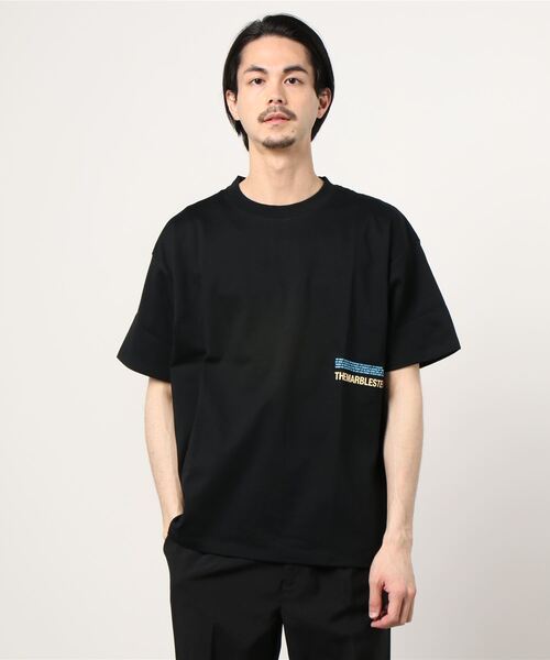 MARBLES（マーブルズ）の「MARBLES (マーブルズ)SPACE TEE（Tシャツ/カットソー・メンズ・ホワイト/ブラック・SMALL/LARGE/MEDIUM）」の4枚目の写真