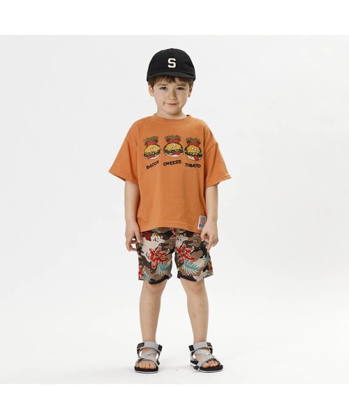 F.O.KIDS（エフオーキッズ）の「ジャンクフードＴシャツ_吸水速乾（Tシャツ/カットソー・キッズ・オレンジ/グレー/ライム・110/130/140/100/120/90/80/95）」の4枚目の写真