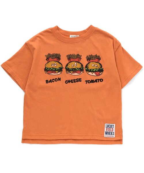 F.O.KIDS（エフオーキッズ）の「ジャンクフードＴシャツ_吸水速乾（Tシャツ/カットソー・キッズ・オレンジ/グレー/ライム・110/130/140/100/120/90/80/95）」の6枚目の写真