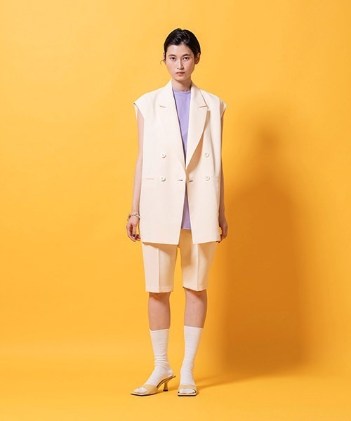 ストレッチツイルジレ【セットアップ対応】