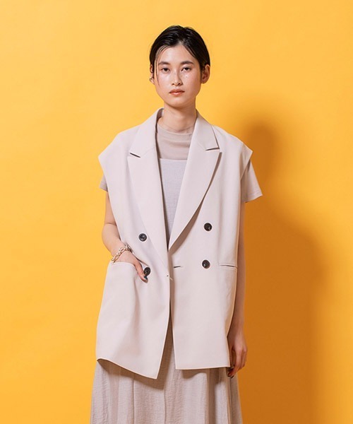 ストレッチツイルジレ【セットアップ対応】