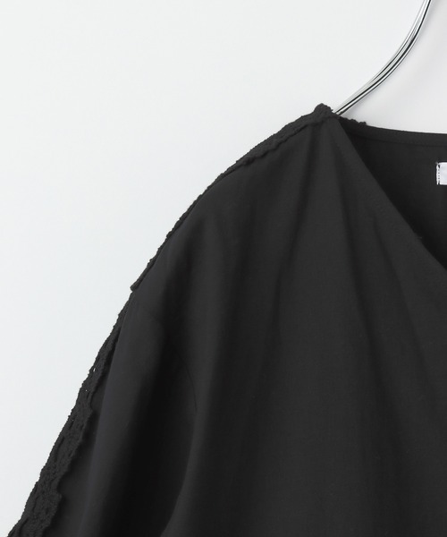 GLOBAL WORK（グローバルワーク）の「【AND YUA ANY】レースキリカエハオリワンピース/944757（ワンピース・キッズ・ブラック/ベージュ・150cm/160cm）」の10枚目の写真