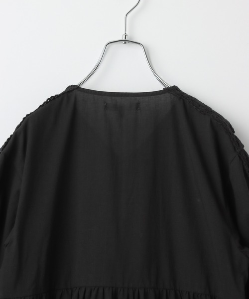 GLOBAL WORK（グローバルワーク）の「【AND YUA ANY】レースキリカエハオリワンピース/944757（ワンピース・キッズ・ブラック/ベージュ・150cm/160cm）」の13枚目の写真