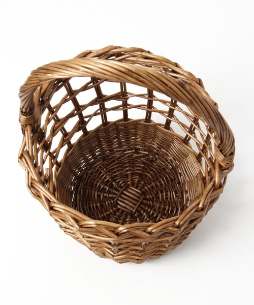 studio CLIP（スタディオクリップ）の「透かし柳カゴバッグ（かごバッグ・レディース・ナチュラル/ダークブラウン・FREE）」の21枚目の写真