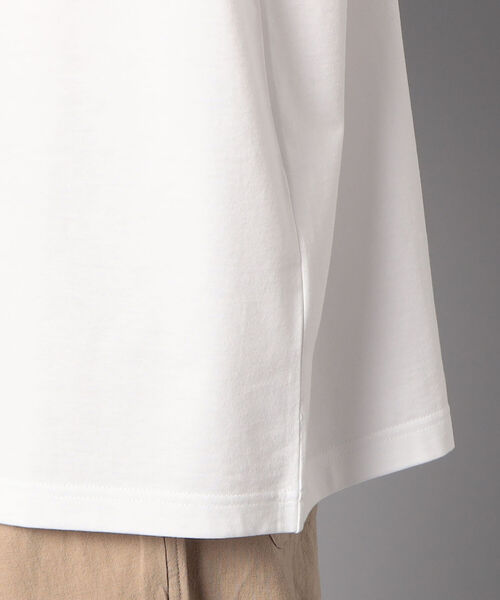 NOLLEY'S goodman（ノーリーズグッドマン）の「【WORK ABOUT/ワークアバウト】BOXロゴ ビッグシルエット Tシャツ（Tシャツ/カットソー・メンズ・ブラック/ホワイト/ベージュ・LARGE/SMALL/MEDIUM）」の18枚目の写真