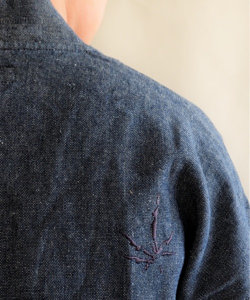 MANASTASH（マナスタッシュ）の「MANASTASH/マナスタッシュ　CHILLWACK NORAGI JACKET チリワックノラギジャケット　7112114（ブルゾン・メンズ・ブラック/ダークグリーン/インディゴブルー・LARGE/X-LARGE）」の8枚目の写真