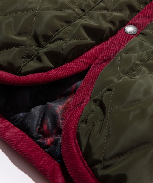 glamb(グラム)の「Reversible quilting JKT / リバーシブルキルティングジャケット(その他トップス・メンズ・カーキ/ブラック・L/S/M)」の10枚目の写真