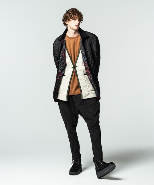 glamb(グラム)の「Reversible quilting JKT / リバーシブルキルティングジャケット(その他トップス・メンズ・カーキ/ブラック・L/S/M)」の14枚目の写真
