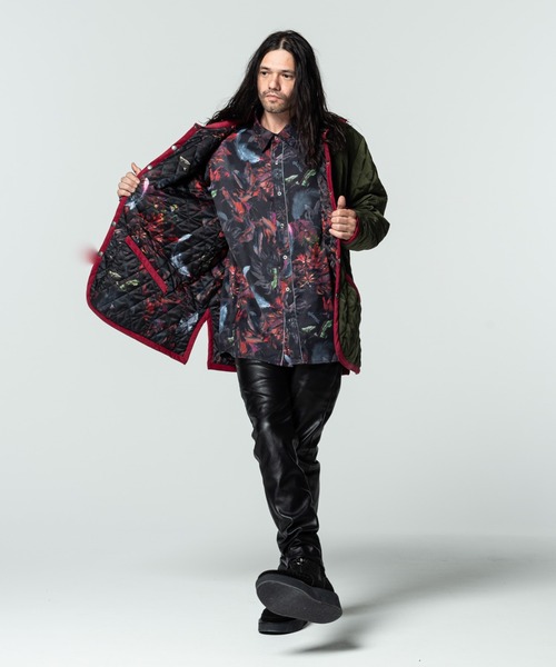 glamb(グラム)の「Reversible quilting JKT / リバーシブルキルティングジャケット(その他トップス・メンズ・カーキ/ブラック・L/S/M)」の16枚目の写真