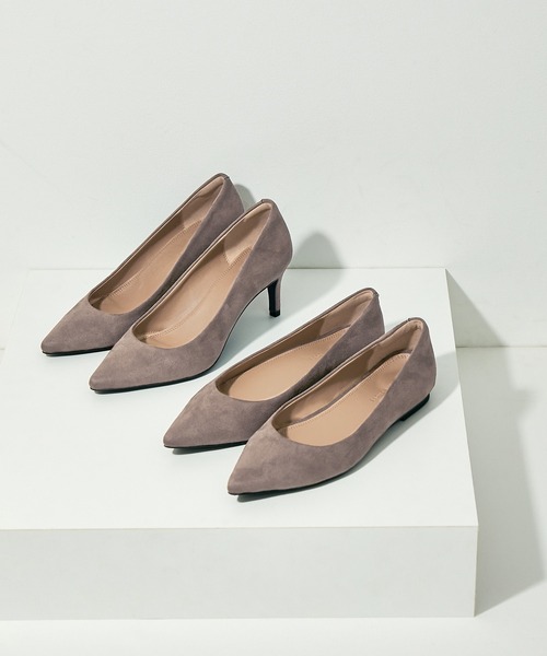 ADAM ET ROPE'(アダムエロペ)の「ボロネーゼパンプス(パンプス・レディース・チャコールグレー/ブラック・22.5cm/23.5cm/24.5cm/23.0cm/24.0cm/25.0cm)」の6枚目の写真