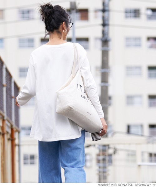 coca（coca）（コカ）の「＼新色登場／シルキータッチAラインロンT（Tシャツ/カットソー・レディース・ホワイト/ブラック/その他1/その他2/ホワイト系その他・ONE SIZE）」の9枚目の写真