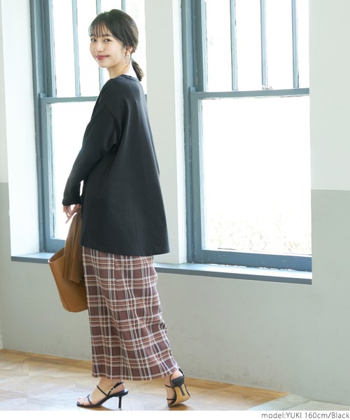 coca（coca）（コカ）の「＼新色登場／シルキータッチAラインロンT（Tシャツ/カットソー・レディース・ホワイト/ブラック/その他1/その他2/ホワイト系その他・ONE SIZE）」の13枚目の写真