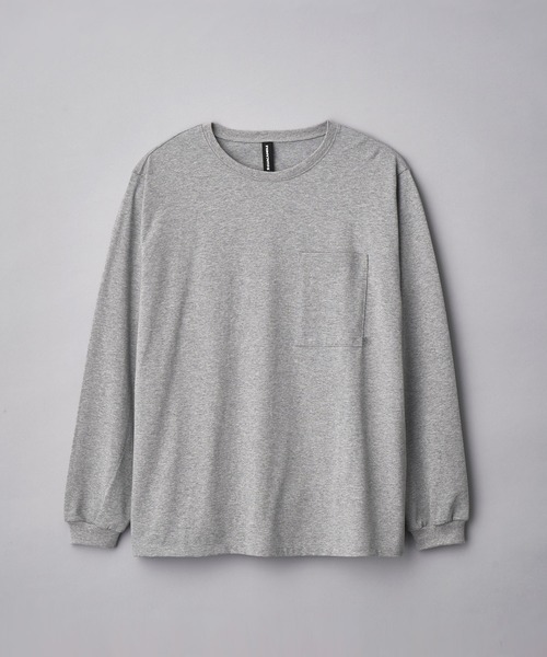 GUACAMOLE(ガカモレ)の「Function pocket t shirt/long(Tシャツ/カットソー・メンズ・ブラック/ホワイト/グレー/ベージュ・LXL/ML)」の4枚目の写真