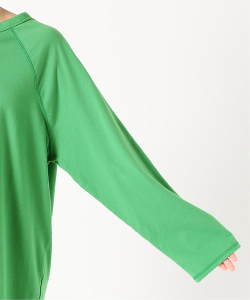 FRAMeWORK（フレームワーク）の「ナンバーTシャツ◆（Tシャツ/カットソー・レディース・グリーン/アイボリー・FREE）」の19枚目の写真