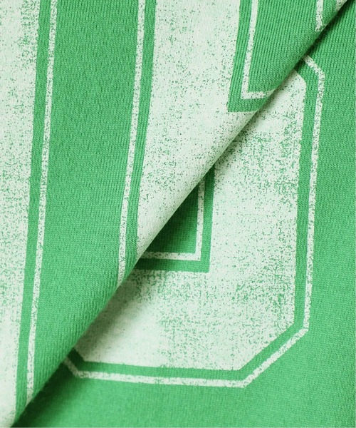 FRAMeWORK（フレームワーク）の「ナンバーTシャツ◆（Tシャツ/カットソー・レディース・グリーン/アイボリー・FREE）」の12枚目の写真