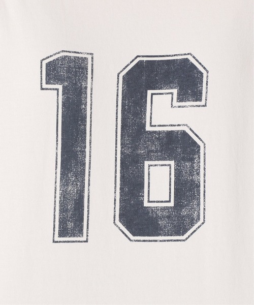 FRAMeWORK（フレームワーク）の「ナンバーTシャツ◆（Tシャツ/カットソー・レディース・グリーン/アイボリー・FREE）」の16枚目の写真