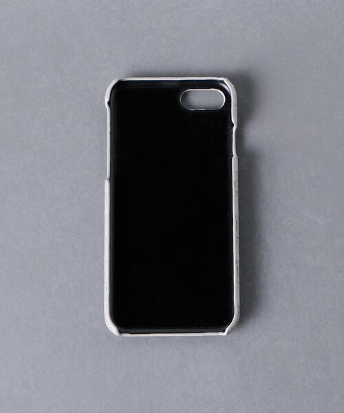 UNITED ARROWS（ユナイテッドアローズ）の「【WEB限定】＜UNITED ARROWS＞ マイクロファイバー スタンプクロコ  I PHONE SE（スマホケース/カバー・メンズ・ホワイト/ブラック/グレー・FREE）」の4枚目の写真