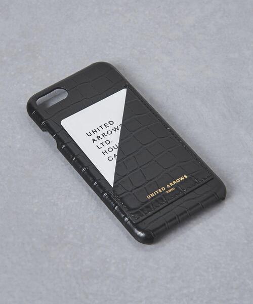 UNITED ARROWS（ユナイテッドアローズ）の「【WEB限定】＜UNITED ARROWS＞ マイクロファイバー スタンプクロコ  I PHONE SE（スマホケース/カバー・メンズ・ホワイト/ブラック/グレー・FREE）」の16枚目の写真