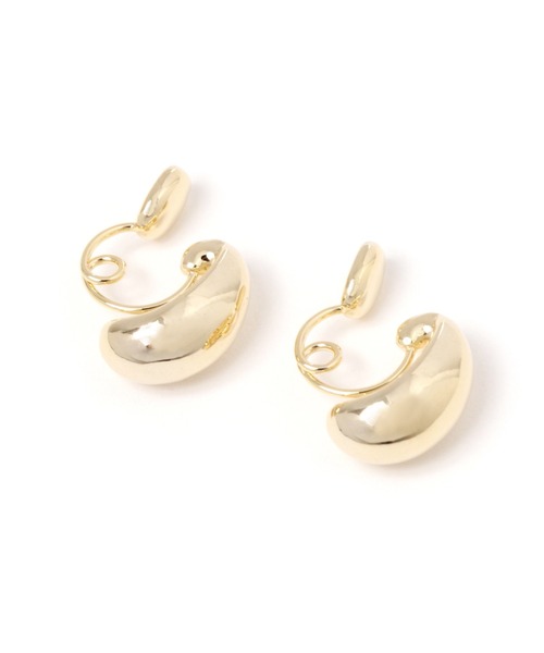 LOWRYS FARM(ローリーズファーム)の「ループフィットイヤリング 218524(イヤリング・レディース・シルバー/ゴールド/ブラック系その他/ベージュ/ブラウン/キャメル/モカ/ブラウン系その他/シルバー系その他/ゴールド系その他・FREE)」の17枚目の写真