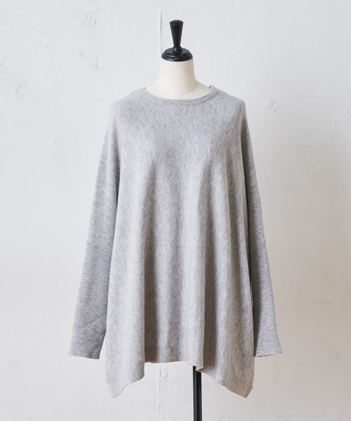 BEARDSLEY ビアズリー ◎ドットバイカラーニット　今季現行品 BEARDSLEY ビアズリー ◎ドットバイカラーニット 今季現行品