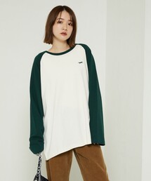 FREAK'S STORE | TOWN CRAFT × FREAK'S STORE/タウンクラフト the FOXベースボールＴシャツ(Tシャツ/カットソー)