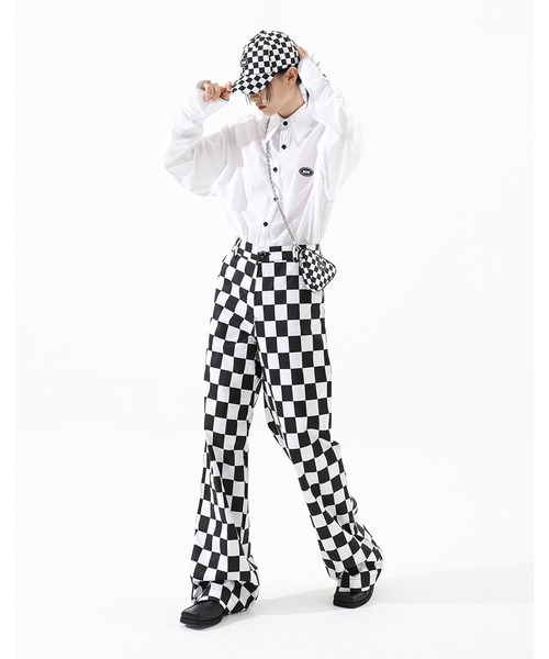 BASIC COTTON(ベーシックコットン)の「A'GEM/9 × .kom『BASIC COTTON/ベーシックコットン』BCN stitch over shirt/ベーシック ステッチ オーバーシャツ ボタンダウン(シャツ/ブラウス・レディース・ホワイト/ブラック・FREE)」の9枚目の写真