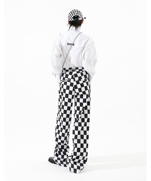 BASIC COTTON(ベーシックコットン)の「A'GEM/9 × .kom『BASIC COTTON/ベーシックコットン』BCN stitch over shirt/ベーシック ステッチ オーバーシャツ ボタンダウン(シャツ/ブラウス・レディース・ホワイト/ブラック・FREE)」の10枚目の写真