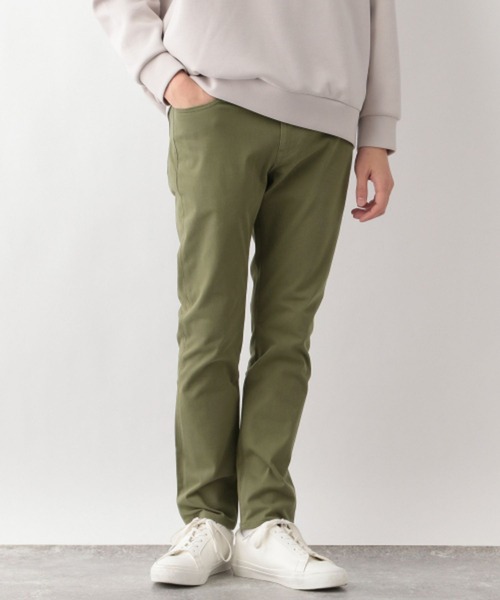 GLOBAL WORK（グローバルワーク）の「モーションテックスキニー/952567（その他パンツ・メンズ・ホワイト系その他2/ブラック/その他/ベージュ/ダークブラウン/カーキ/ネイビー/グレー/ベージュ系その他/グリーン/グレー系9/ホワイト/オフホワイト/ベージュ系その他3/ダークグリーン/グレー系その他4/キャメル/ブラウン系その他/グリーン系その他7/グレー系その他7/ライトブルー・X-SMALL/X-LARGE/LARGE/MEDIUM/2XS/SMALL）」の17枚目の写真