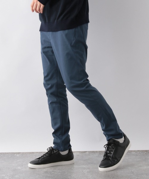 GLOBAL WORK（グローバルワーク）の「モーションテックスキニー/952567（その他パンツ・メンズ・ホワイト系その他2/ブラック/その他/ベージュ/ダークブラウン/カーキ/ネイビー/グレー/ベージュ系その他/グリーン/グレー系9/ホワイト/オフホワイト/ベージュ系その他3/ダークグリーン/グレー系その他4/キャメル/ブラウン系その他/グリーン系その他7/グレー系その他7/ライトブルー・X-SMALL/X-LARGE/LARGE/MEDIUM/2XS/SMALL）」の19枚目の写真