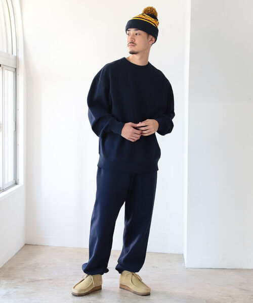 BEAMS（ビームス）の「BEAMS / ルーズ ヘビーウェイト クルーネック スウェット（スウェット・メンズ・ネイビー/ブラック系その他/ブラック・LARGE/X-LARGE/SMALL/MEDIUM）」の10枚目の写真