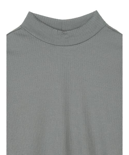 earth music&ecology(アースミュージックアンドエコロジー)の「チェーン柄リブ長袖ハイネックプルオーバー *(Tシャツ/カットソー・レディース・ブラック/ブラウン/オフホワイト/ミント/ラベンダー/ライトベージュ・S/M)」の22枚目の写真