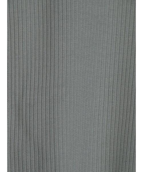 earth music&ecology(アースミュージックアンドエコロジー)の「チェーン柄リブ長袖ハイネックプルオーバー *(Tシャツ/カットソー・レディース・ブラック/ブラウン/オフホワイト/ミント/ラベンダー/ライトベージュ・S/M)」の18枚目の写真