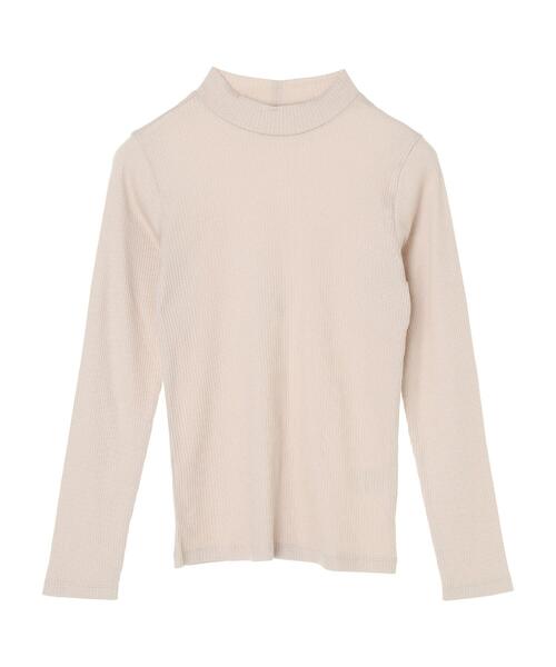 earth music&ecology(アースミュージックアンドエコロジー)の「チェーン柄リブ長袖ハイネックプルオーバー *(Tシャツ/カットソー・レディース・ブラック/ブラウン/オフホワイト/ミント/ラベンダー/ライトベージュ・S/M)」の15枚目の写真