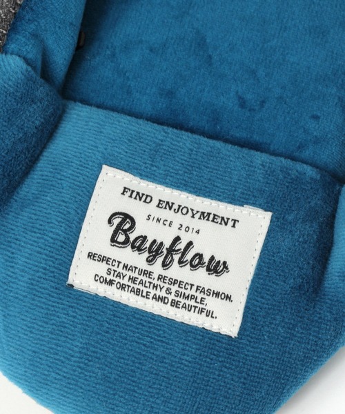 BAYFLOW(ベイフロー)の「BF ASバブーシュ(ルームシューズ/スリッパ・レディース・ネイビー/ブラック・MEDIUM/LARGE)」の3枚目の写真