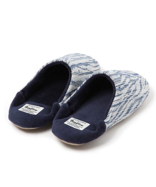 BAYFLOW(ベイフロー)の「BF ASバブーシュ(ルームシューズ/スリッパ・レディース・ネイビー/ブラック・MEDIUM/LARGE)」の11枚目の写真