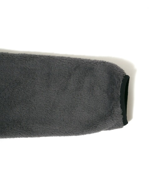 CONVERSE（コンバース）の「CONVERSE/コンバース ボアフリース 切替 フルジップスタンドジャケット（ブルゾン・メンズ・ブラック/ベージュ/カーキ/チャコール/ベージュ系その他・LL/M/L）」の11枚目の写真