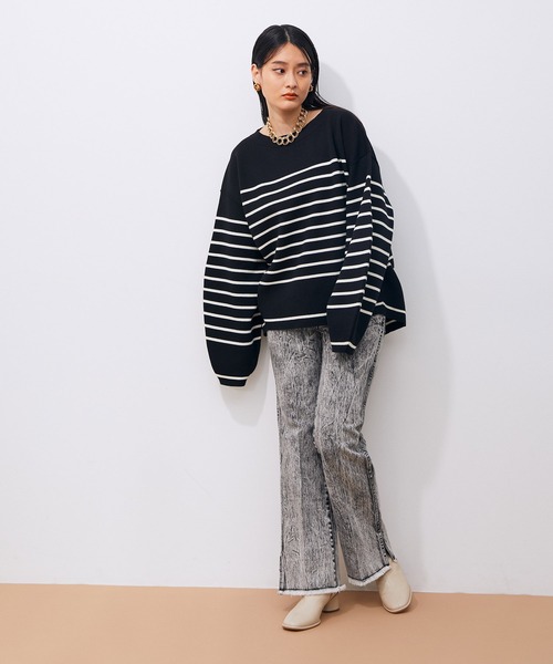 ADAM ET ROPE'（アダムエロペ）の「〈追加〉ストレッチショートブーツ（ブーツ・レディース・ブラック/オフホワイト/キャメル・23.5cm/24.5cm/23.0cm/24.0cm）」の14枚目の写真