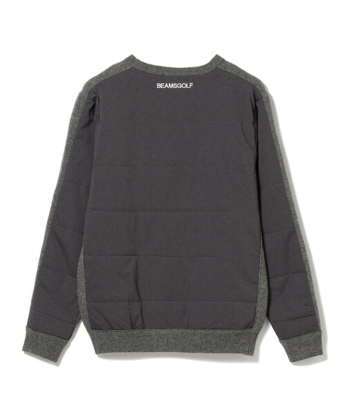 BEAMS GOLF ORANGE LABEL 中綿 切替 プルオーバー ニット BEAMS GOLF ORANGE LABEL / 中綿 切替 プルオーバー ニット