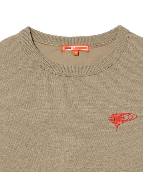 BEAMS GOLF ORANGE LABEL 中綿 切替 プルオーバー ニット BEAMS GOLF ORANGE LABEL / 中綿 切替 プルオーバー ニット