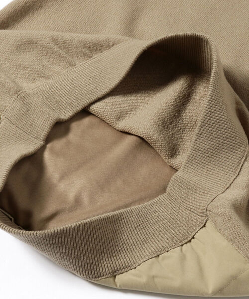 BEAMS GOLF ORANGE LABEL 中綿 切替 プルオーバー ニット BEAMS GOLF ORANGE LABEL / 中綿 切替 プルオーバー ニット